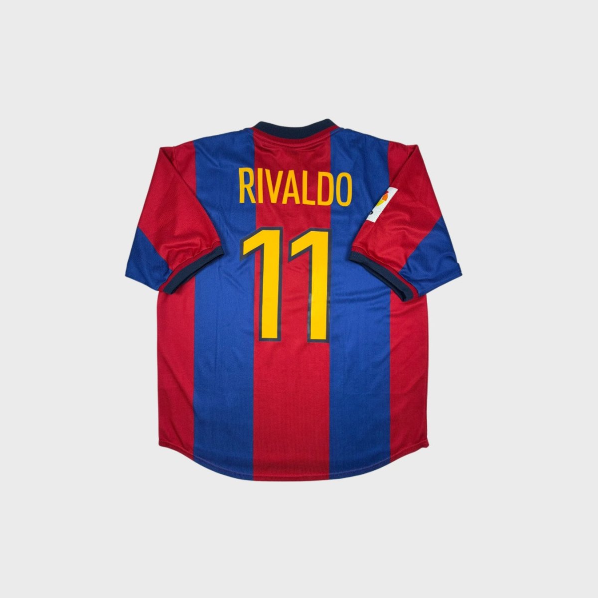 1998/00 Barcelone Domicile - Rivaldo 11 (L) - Iconic Football Shop