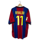 1998/00 Barcelone Domicile - Rivaldo 11 (XL) - Iconic Football Shop