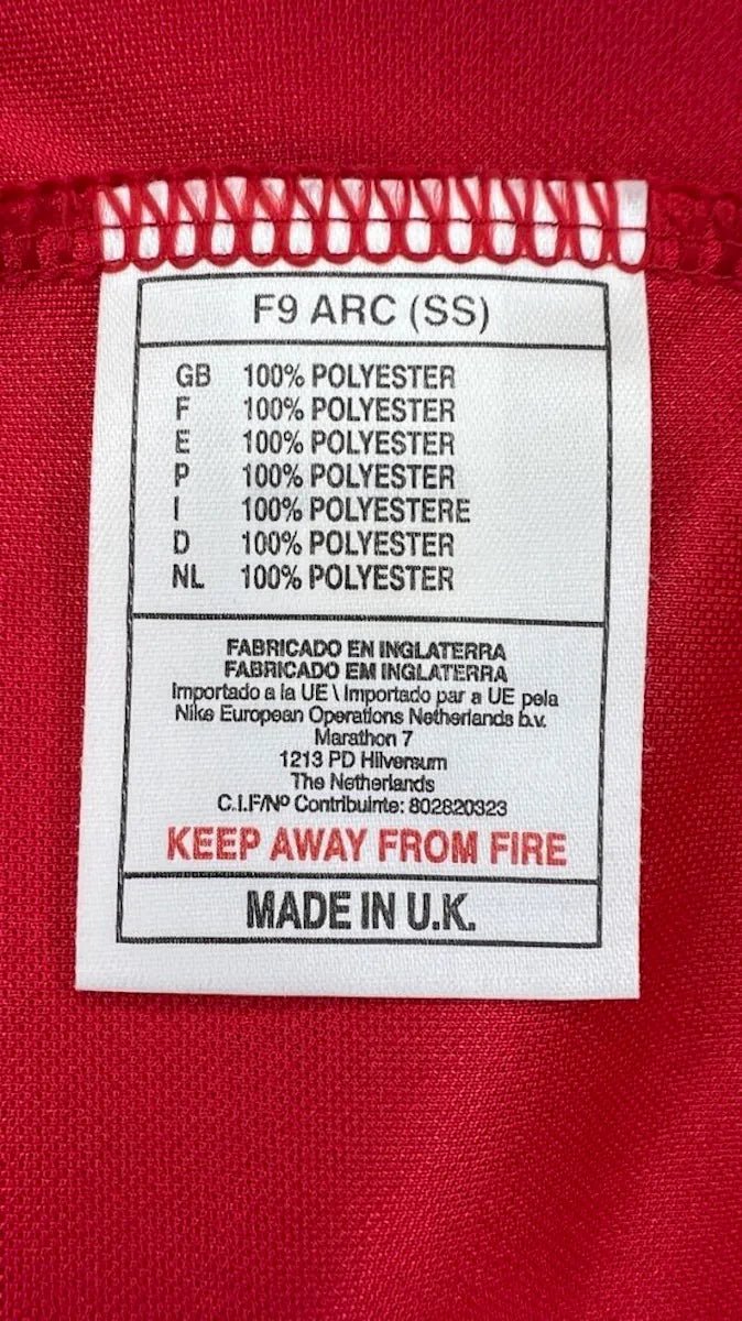 1998/00 Belgique Domicile *VERSION SPÉCIALE* (XL) - Iconic Football Shop