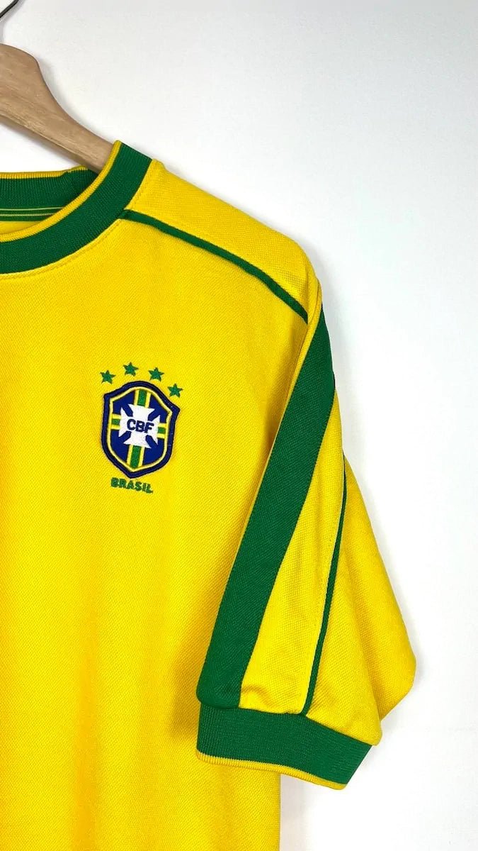 1998/00 Brésil Domicile (S) - Iconic Football Shop