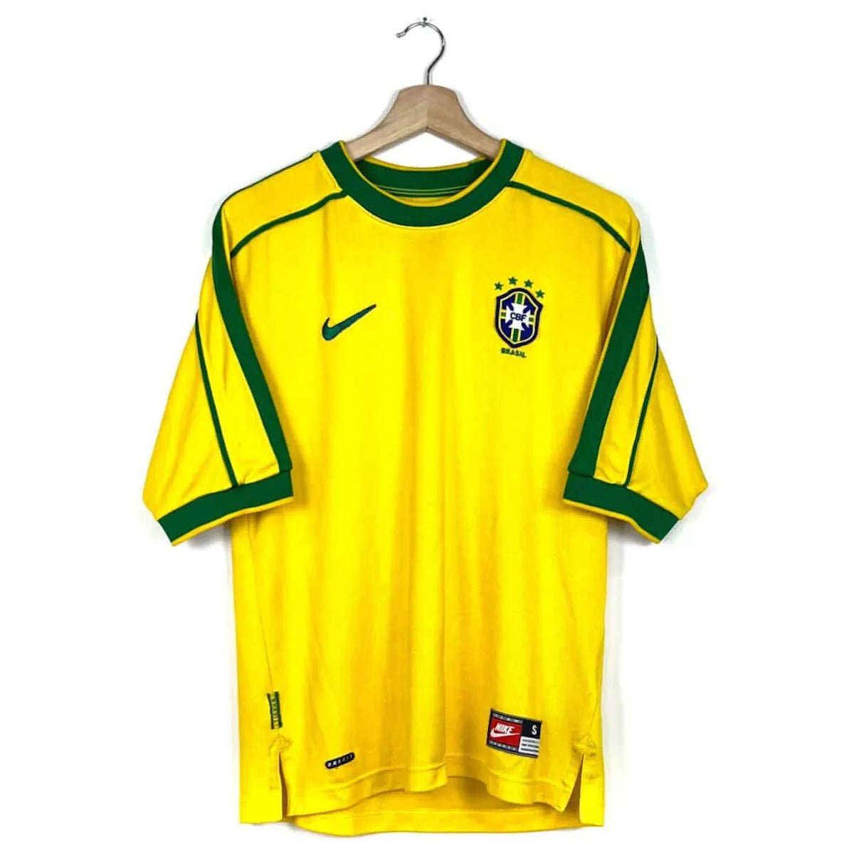 1998/00 Brésil Domicile (S) - Iconic Football Shop
