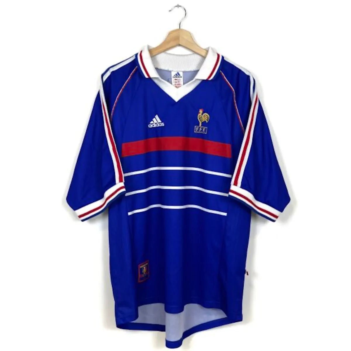 1998/00 France Domicile (XL) - Iconic Football Shop