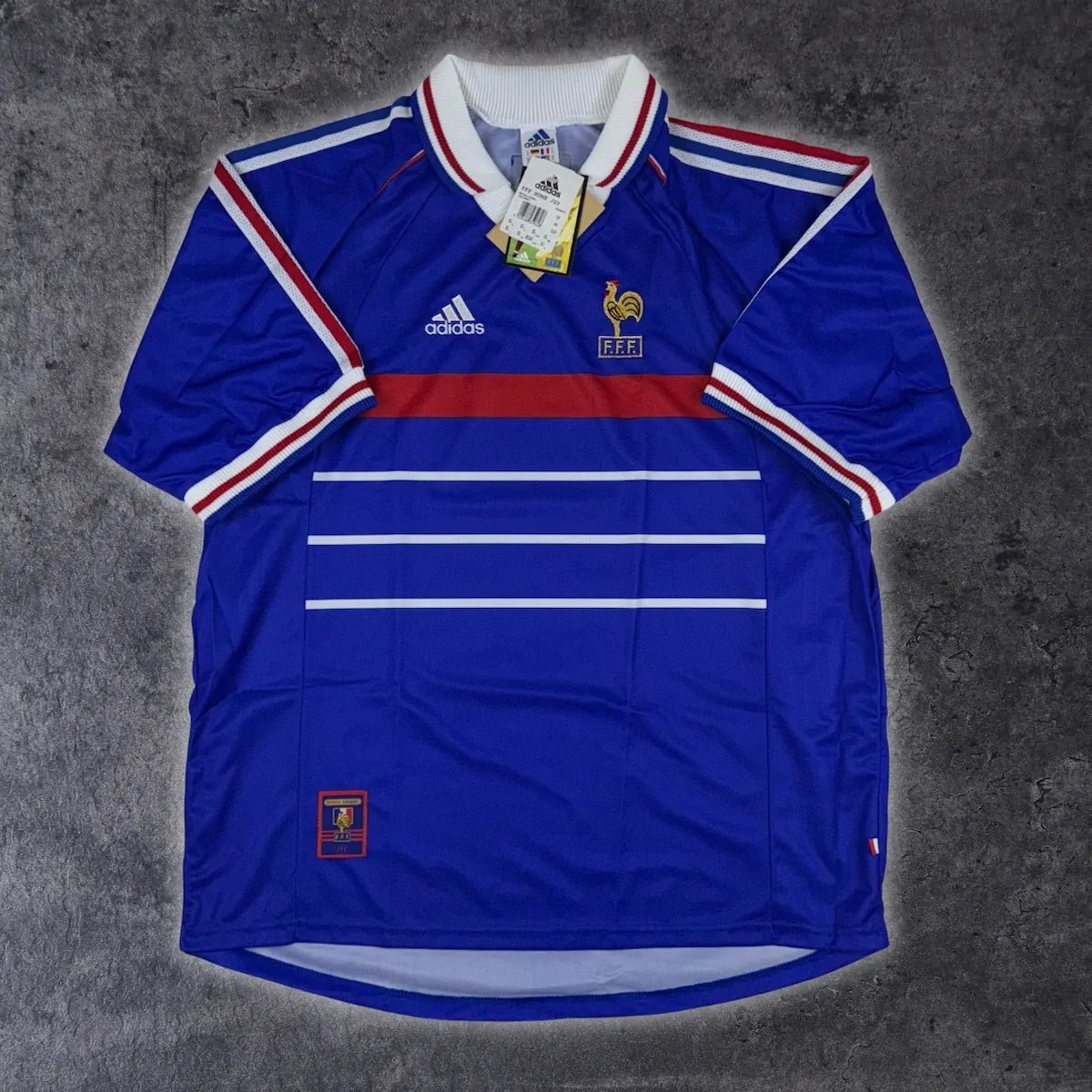 1998/00 France Domicile (XL) - Iconic Football Shop