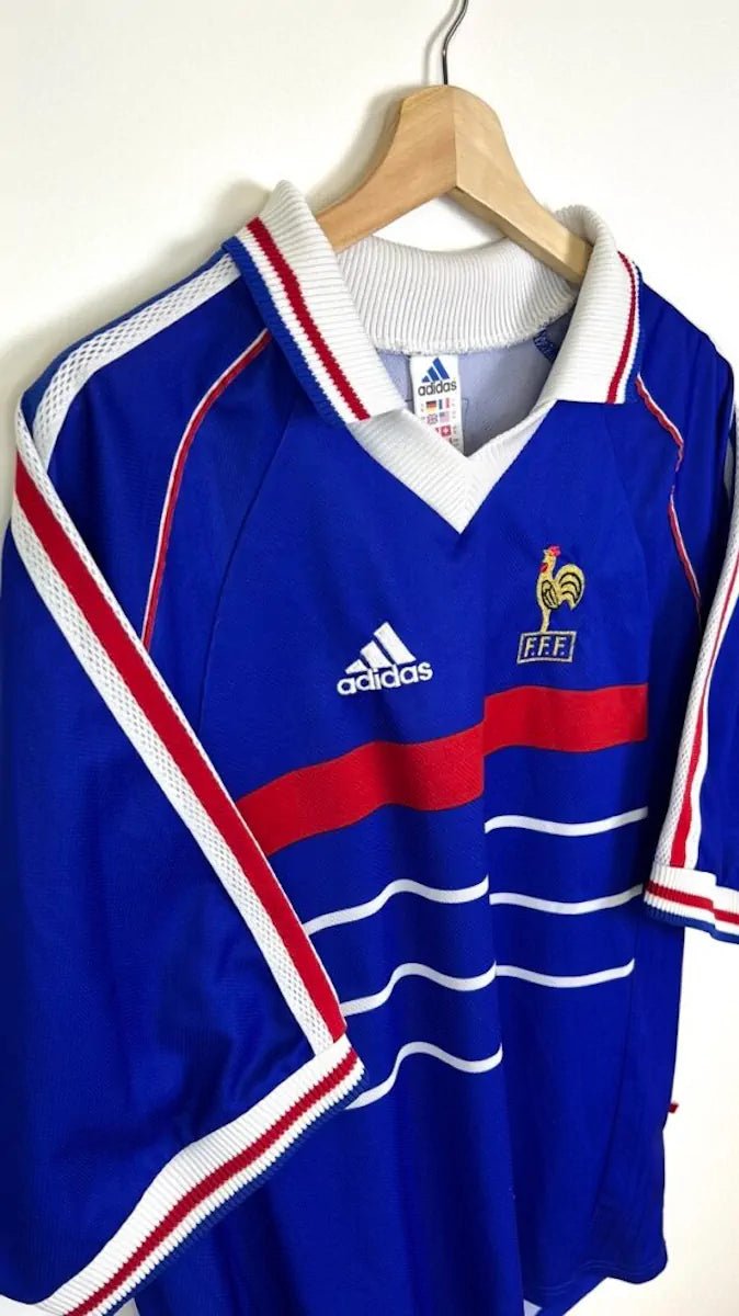1998/00 France Domicile (XL) - Iconic Football Shop