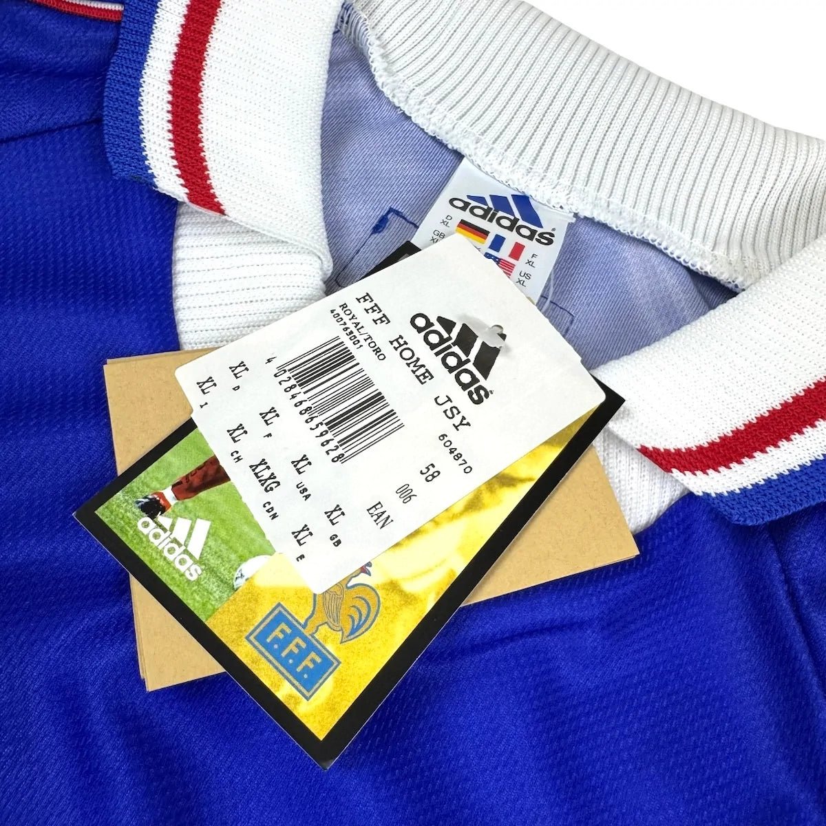 1998/00 France Domicile (XL) - Iconic Football Shop