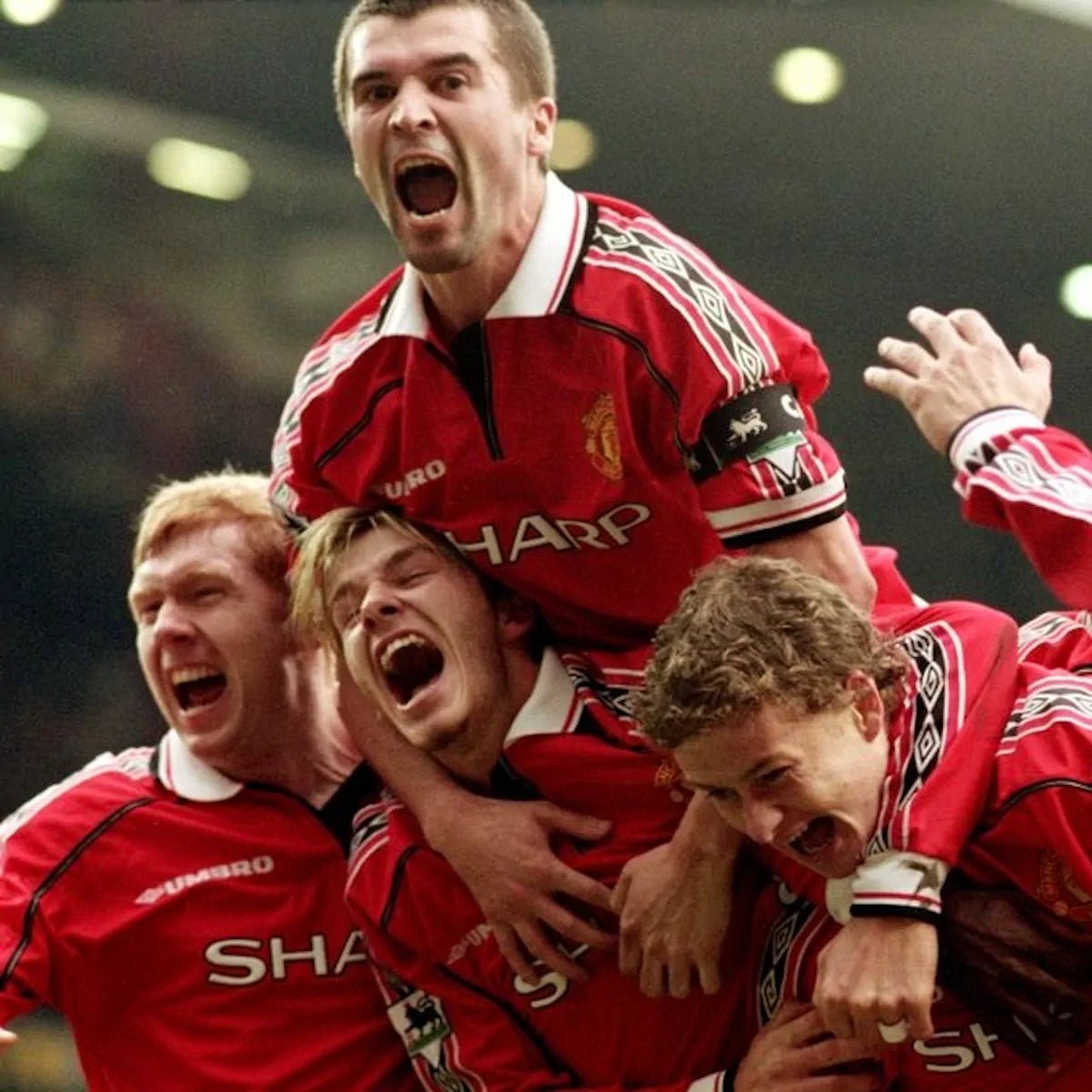 1998/00 Manchester United Domicile - Beckham 7 (2XL) - Iconic Football Shop
