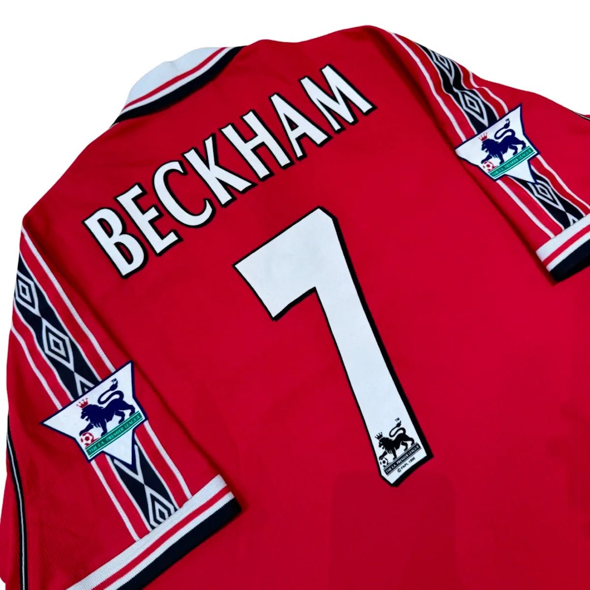 1998/00 Manchester United Domicile - Beckham 7 (2XL) - Iconic Football Shop