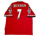 1998/00 Manchester United Domicile - Beckham 7 (2XL) - Iconic Football Shop