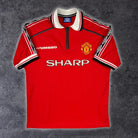 1998/00 Manchester United Domicile (L) - Iconic Football Shop