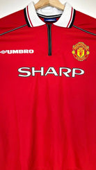 1998/00 Manchester United Domicile (M) - Iconic Football Shop