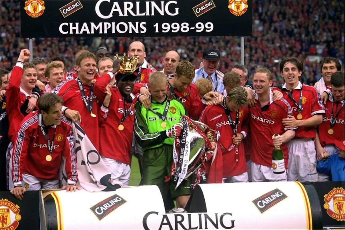 1998/00 Manchester United Domicile (M) - Iconic Football Shop