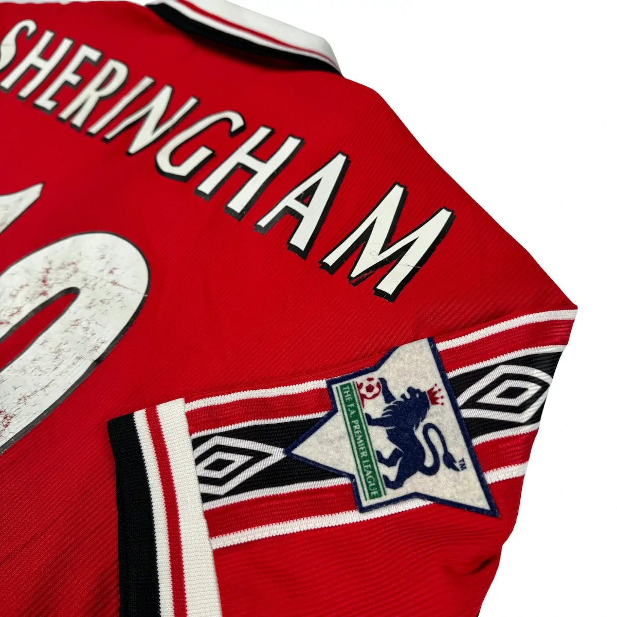 1998/00 Manchester United Domicile - Sheringham 10 (L) - Iconic Football Shop