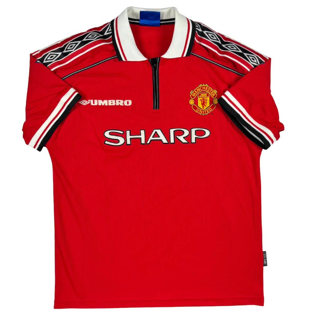 1998/00 Manchester United Domicile - Sheringham 10 (L) - Iconic Football Shop