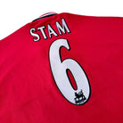 1998/00 Manchester United Domicile - Stam 6 (XL) - Iconic Football Shop