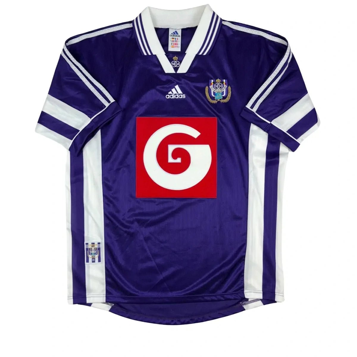 1998/99 Anderlecht Domicile - Aarst 8 (L) - Iconic Football Shop