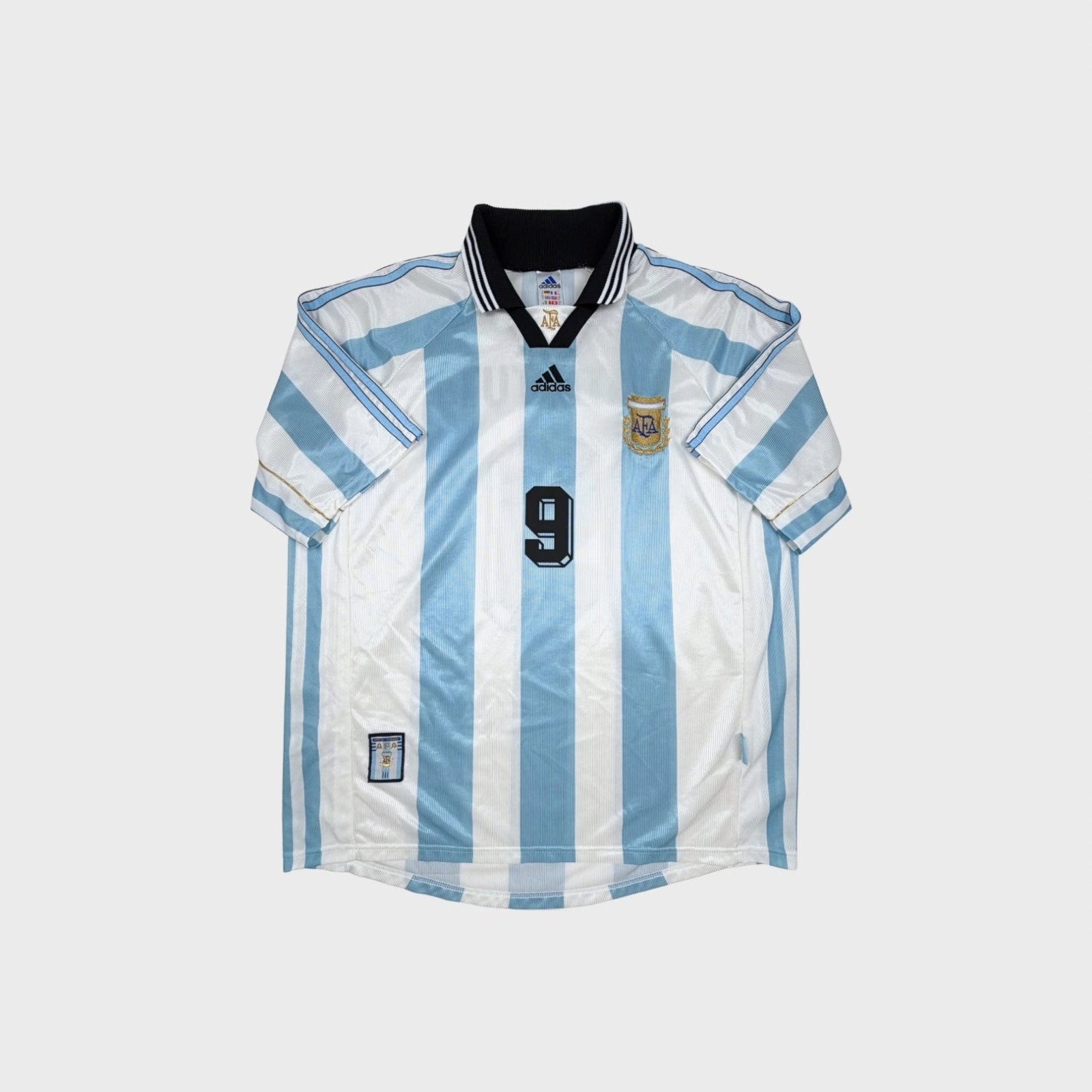 1998/99 Argentine Domicile - Batistuta 9 (XL) - Iconic Football Shop