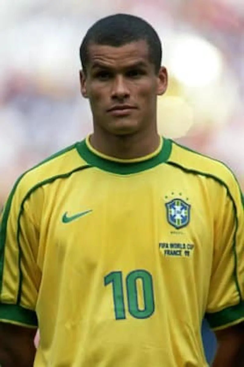 1998/99 Brésil Domicile - Rivaldo 10 (L) - Iconic Football Shop