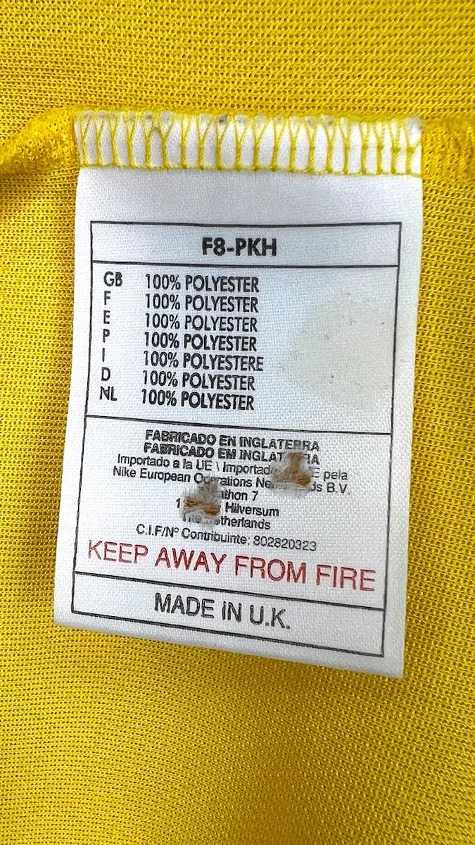 1998/99 Brésil Domicile - Rivaldo 10 (L) - Iconic Football Shop