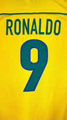 1998/99 Brésil Domicile - Ronaldo 9 (XL) - Iconic Football Shop