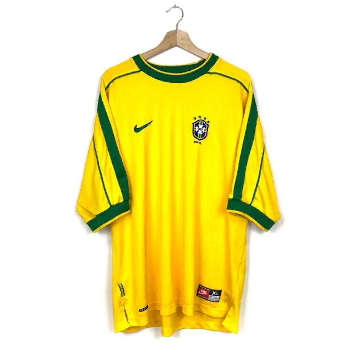 1998/99 Brésil Domicile (XL) - Iconic Football Shop