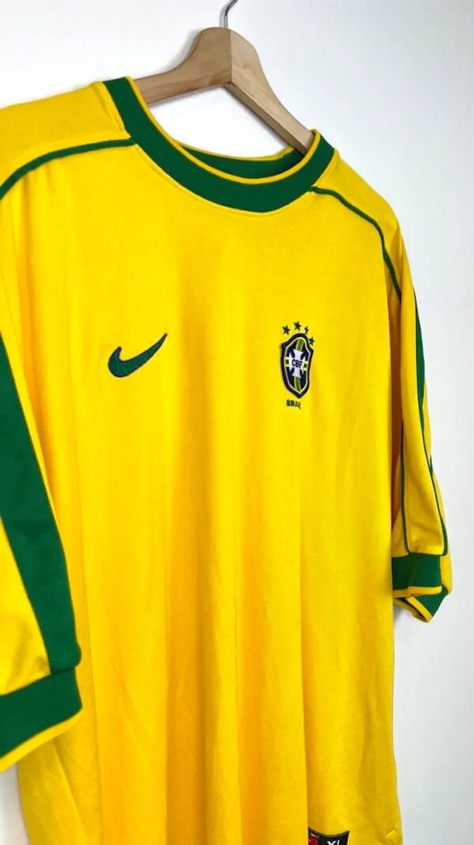 1998/99 Brésil Domicile (XL) - Iconic Football Shop