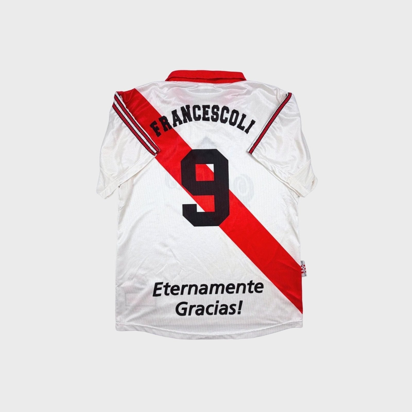 1998/99 River Plate Domicile - Francescoli 9 (L) - Iconic Football Shop