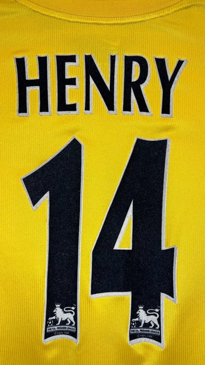 1999/00 Arsenal Extérieur - Henry 14 (XL) - Iconic Football Shop