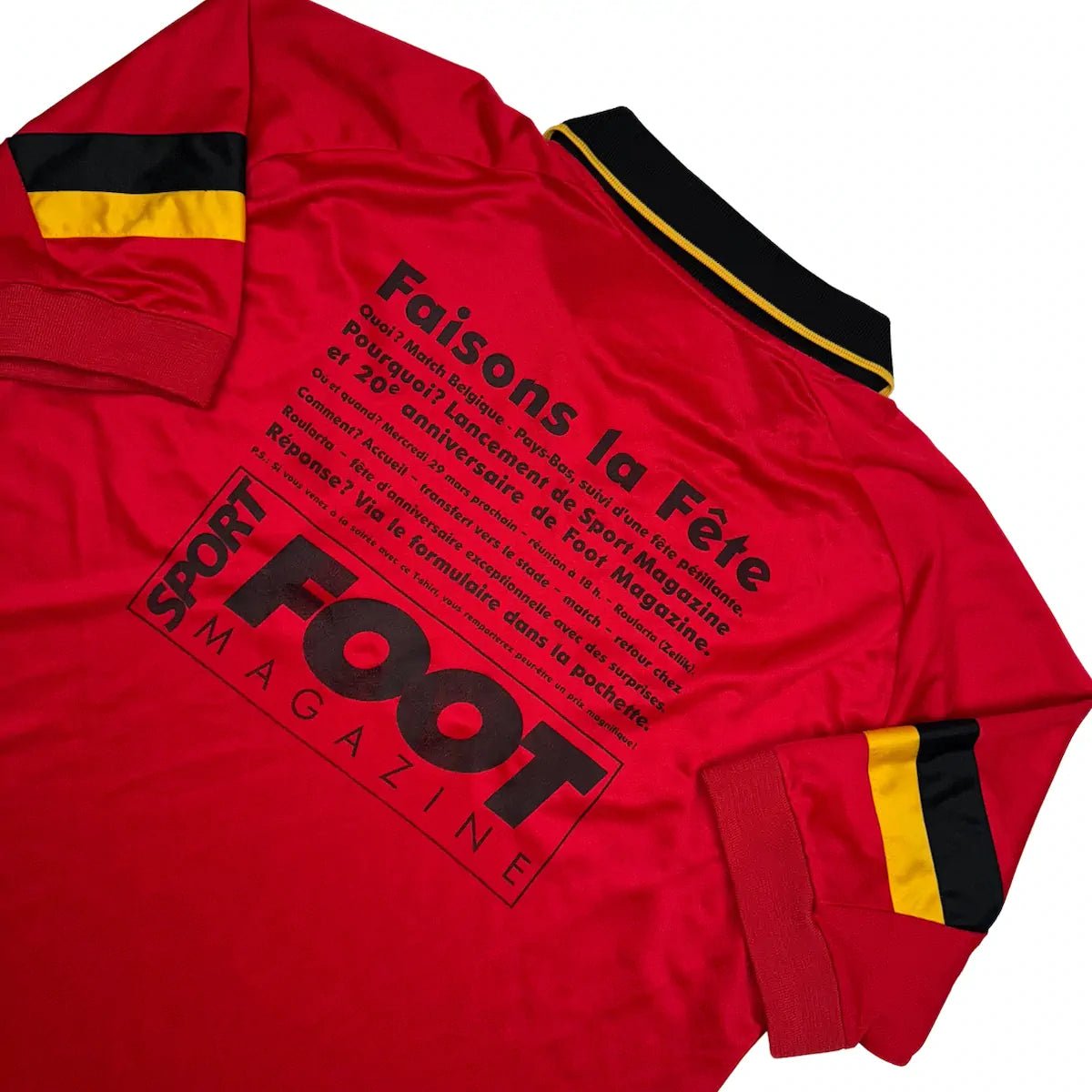 1999/00 Belgique Domicile (L) - Iconic Football Shop