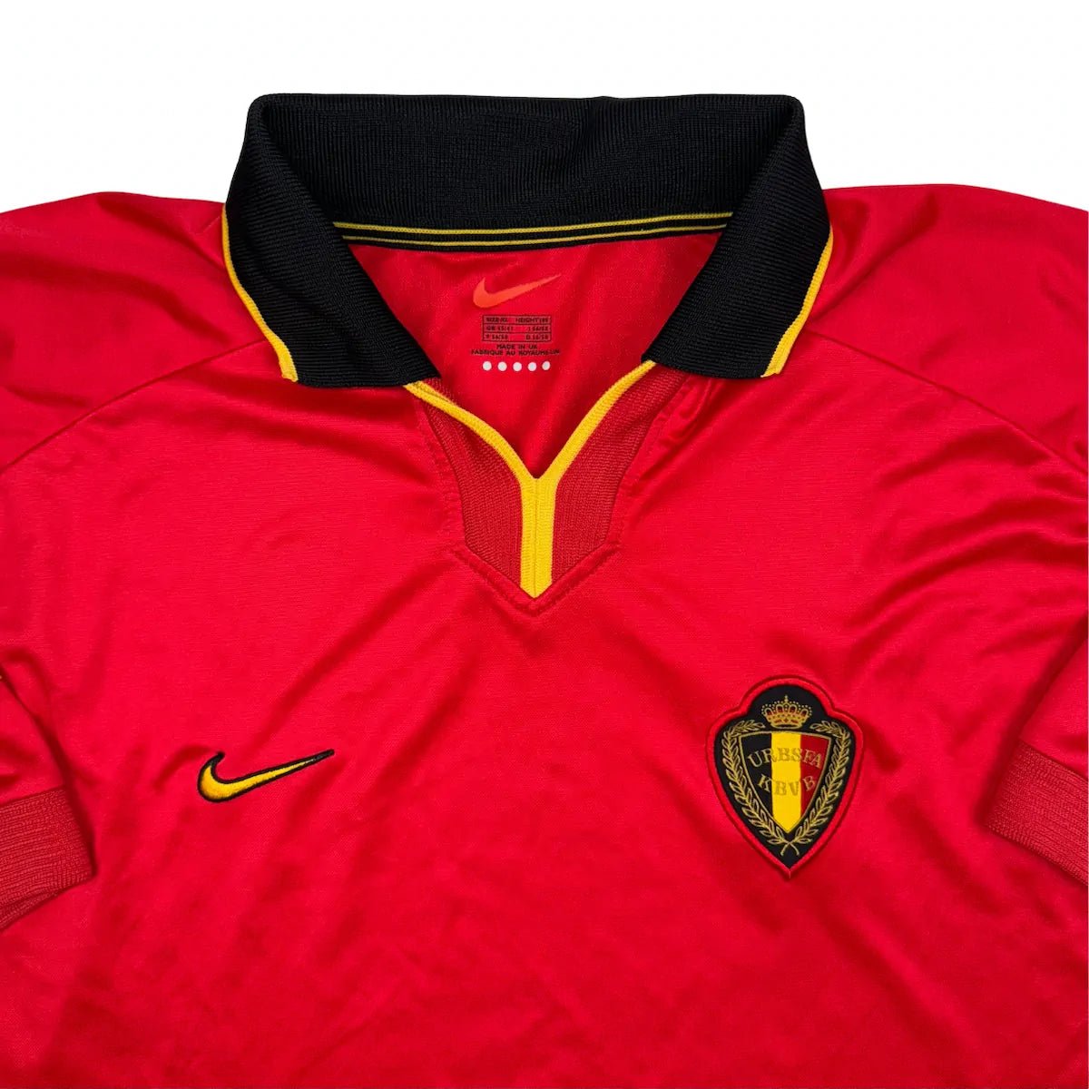 1999/00 Belgique Domicile (XL) - Iconic Football Shop