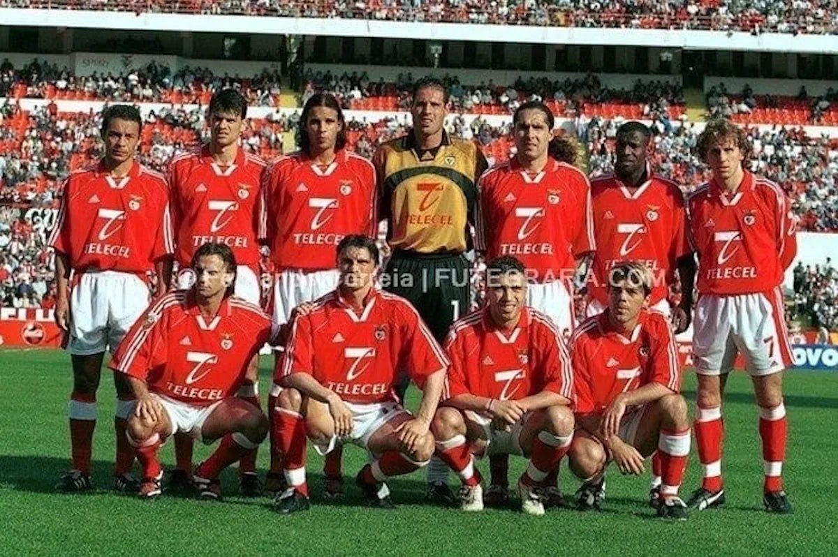 1999/00 Benfica Lisbonne Domicile (XL) - Iconic Football Shop