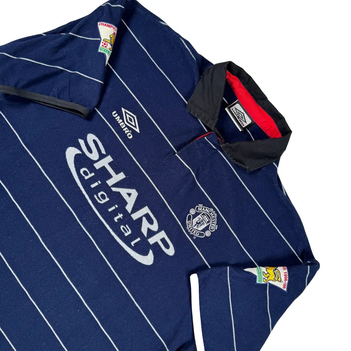 1999/00 Manchester United Extérieur - Scholes 18 (L) - Iconic Football Shop