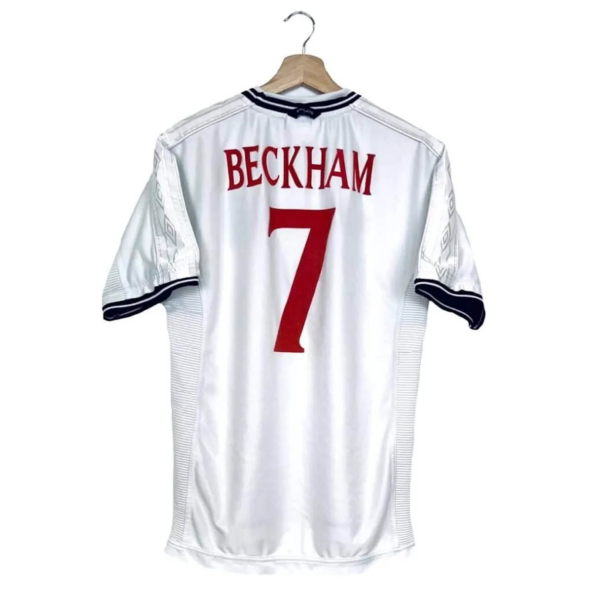 1999/01 Angleterre Domicile - Beckham 7 (M) - Iconic Football Shop
