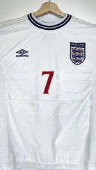 1999/01 Angleterre Domicile - Beckham 7 (M) - Iconic Football Shop