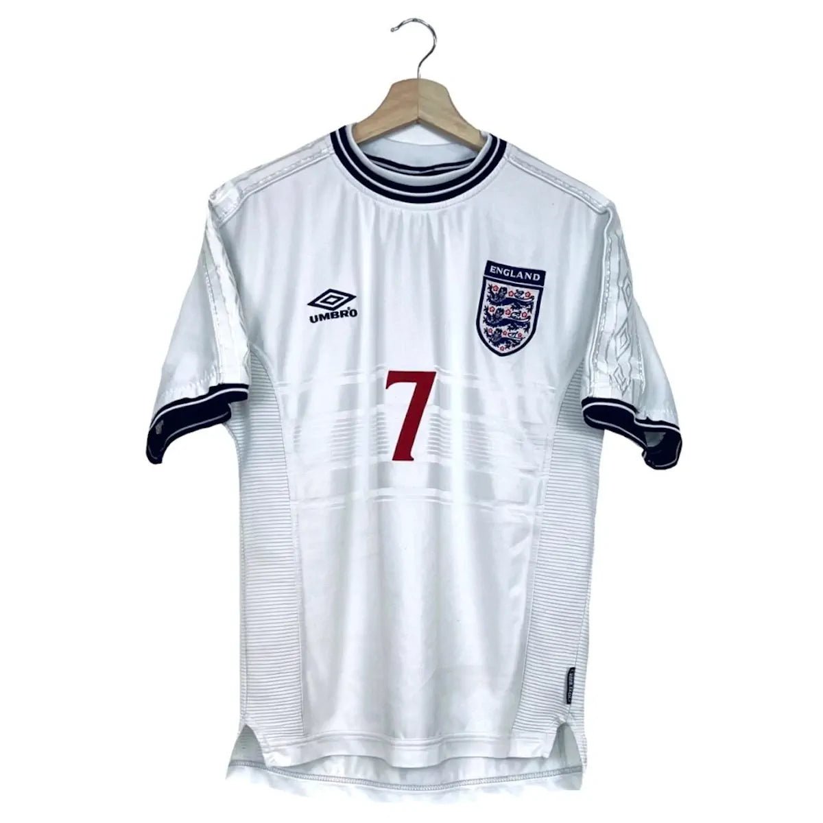 1999/01 Angleterre Domicile - Beckham 7 (M) - Iconic Football Shop