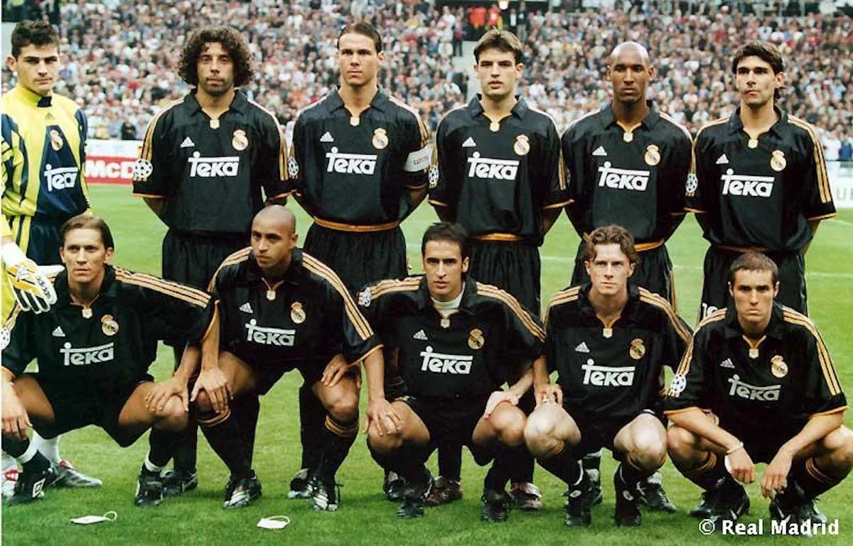 Retro Real Madrid Extérieur Maillot 99/00