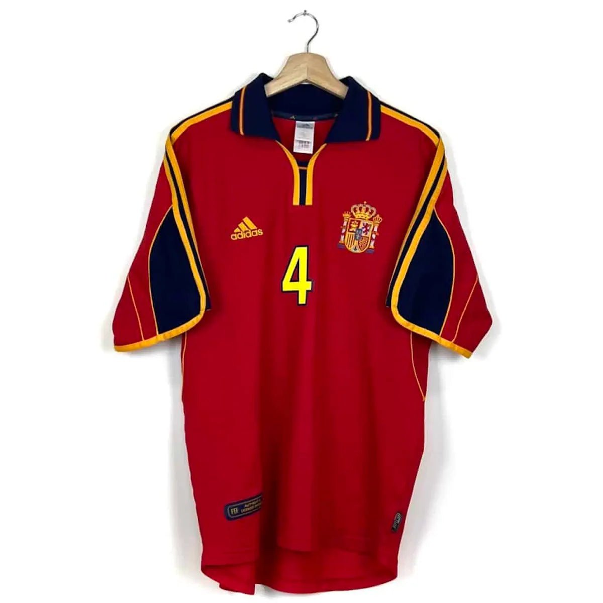 1999/02 Espagne Domicile - Guardiola 4 (L) - Iconic Football Shop