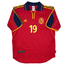 1999/02 Espagne Domicile - Xavi 19 (M) - Iconic Football Shop
