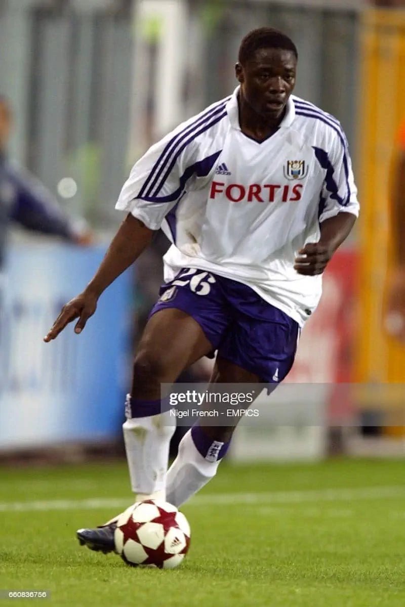 2000/01 Anderlecht Entraînement - Aruna 26 (L) - Iconic Football Shop