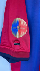 2000/01 Barcelone Domicile - Saviola 7 (L) - Iconic Football Shop