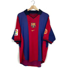 2000/01 Barcelone Domicile - Saviola 7 (L) - Iconic Football Shop