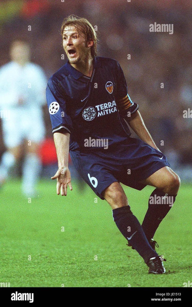 2000/01 Valence Extérieur - Mendieta 6 (XL) - Iconic Football Shop