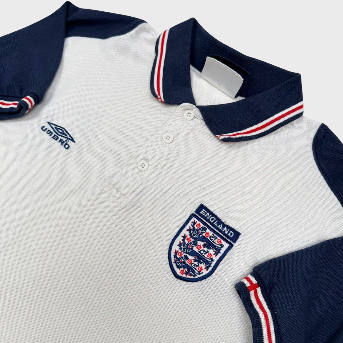 2000/02 Angleterre Polo (M) - Iconic Football Shop