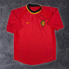 2000/02 Belgique Domicile (16a) - Iconic Football Shop