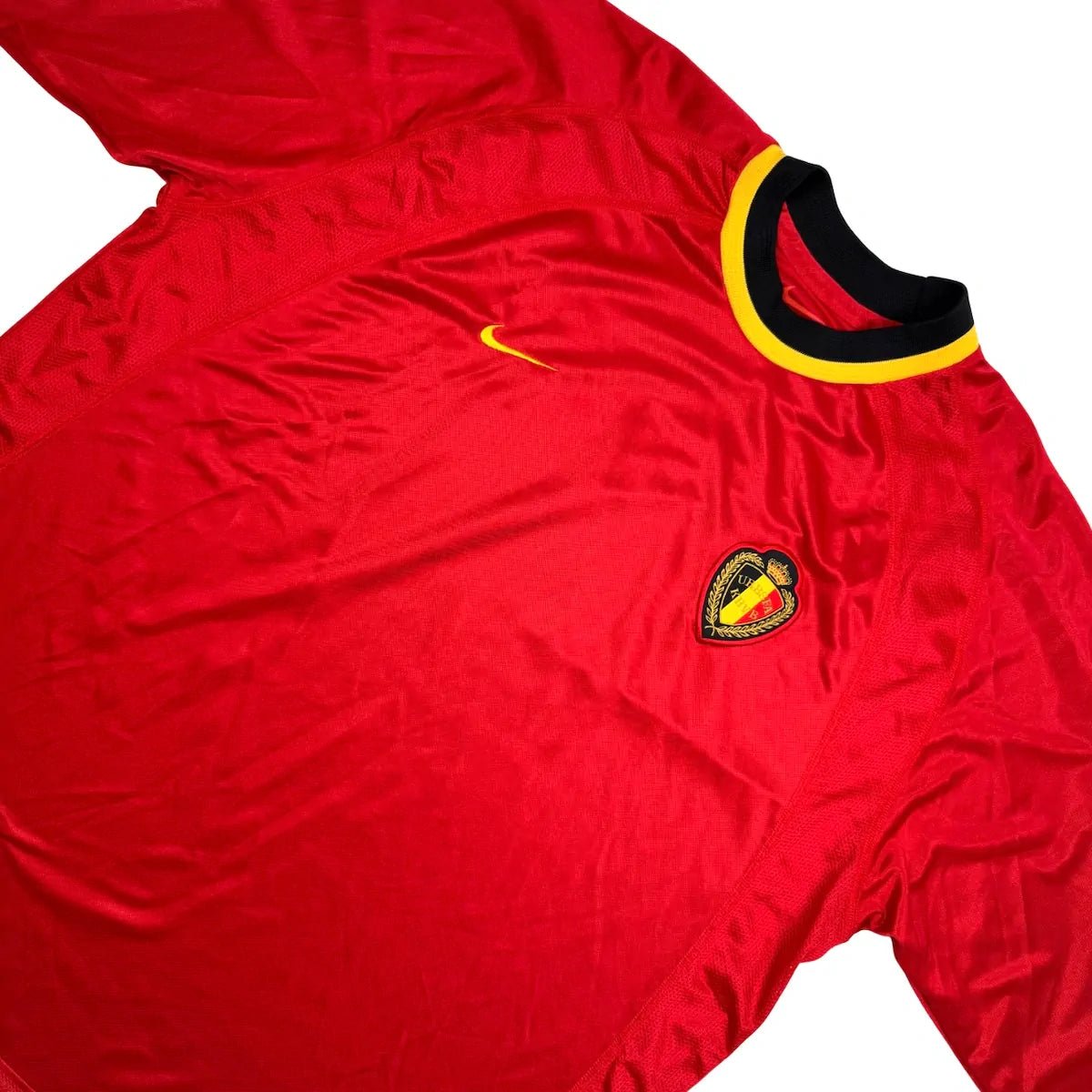 2000/02 Belgique Domicile (XL) - Iconic Football Shop