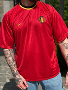 2000/02 Belgique Domicile (XL) - Iconic Football Shop