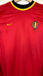 2000/02 Belgique Domicile (XL) - Iconic Football Shop