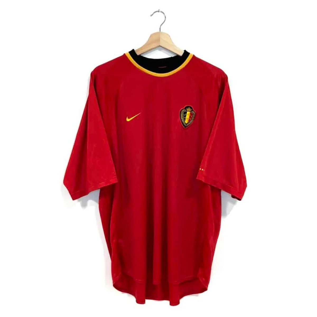 2000/02 Belgique Domicile (XL) - Iconic Football Shop