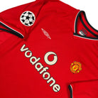 2000/02 Manchester United Domicile - Beckham 7 *CHAMPIONS LEAGUE* (XL) - Iconic Football Shop