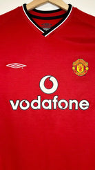 2000/02 Manchester United Domicile (M) - Iconic Football Shop