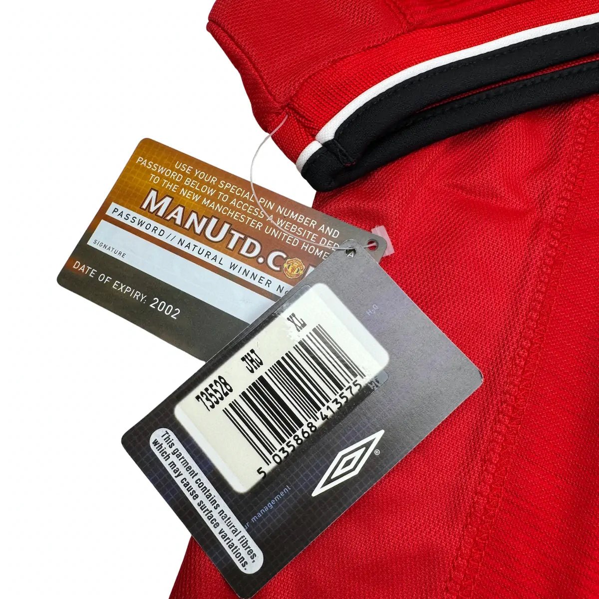 2000/02 Manchester United Domicile (XL) - Iconic Football Shop